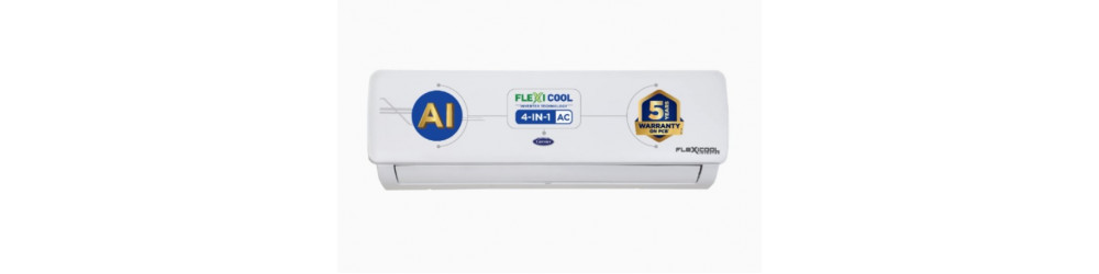 Air Conditioner: Carrier 1 Ton Rs.28490 to Rs.29990